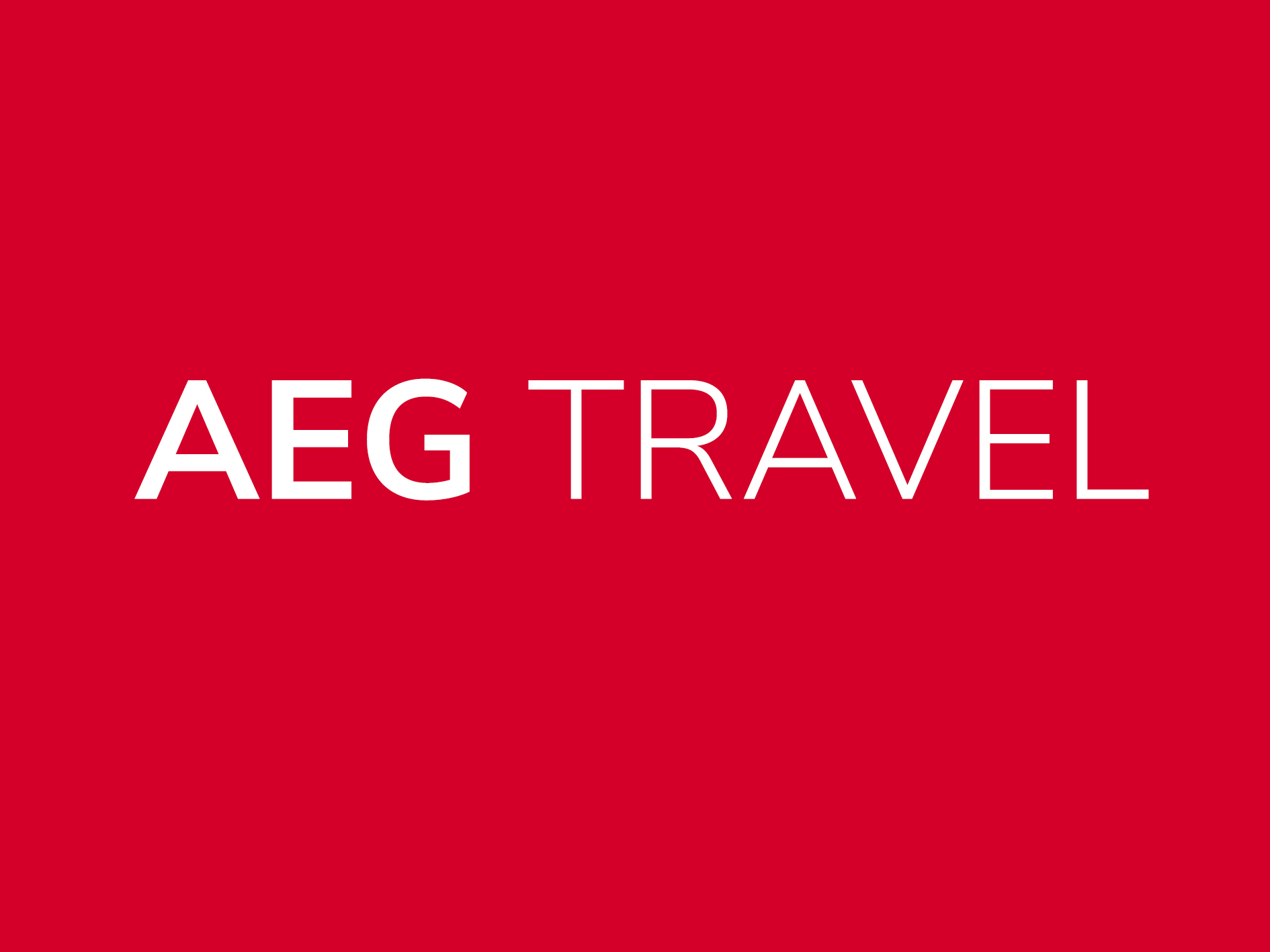 AEG Travel Logo